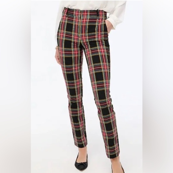 J. CREW STEWART PLAID RUBY PANT / 6 - Picture 1 of 12